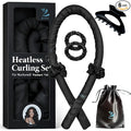Satin Heatless Curling Set - Soft Curlers to Sleep In, Overnight Heatless Curls for Long Hair, Shoulder Length, Overnight Hair Curlers for Frizz-Free, No Heat Damage Styling, Gift for Teen Girl,Women