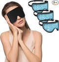 3 Pcs Gel Cooling Eye Mask Cold Compress Reusable Ice Bag Cold Gel Weighted Sleeping Mask for Dark Circles & After Surgery, Flexible Ice Pack Items