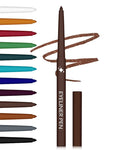 Glitter Brown Eyeliner Pencil,Glitter Gel Eyeliner Pencils, Waterproof Smudge Proof Long-Lasting Metallic Waterline Eye Liner, Precision Retractable Shine Pen for Mature Women Girls Eye Makeup- #09