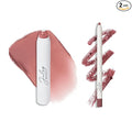 Julep The Perfect Pair 2pc Set It's Balm Tinted Lip Balm Vintage Mauve and With a Trace Retractable Creamy Long-Lasting Lip Liner, Antique Rose