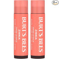 Burt's Bees 100% Natural Tinted Lip Balm, Zinnia, 0.15 Oz, Pack of 2