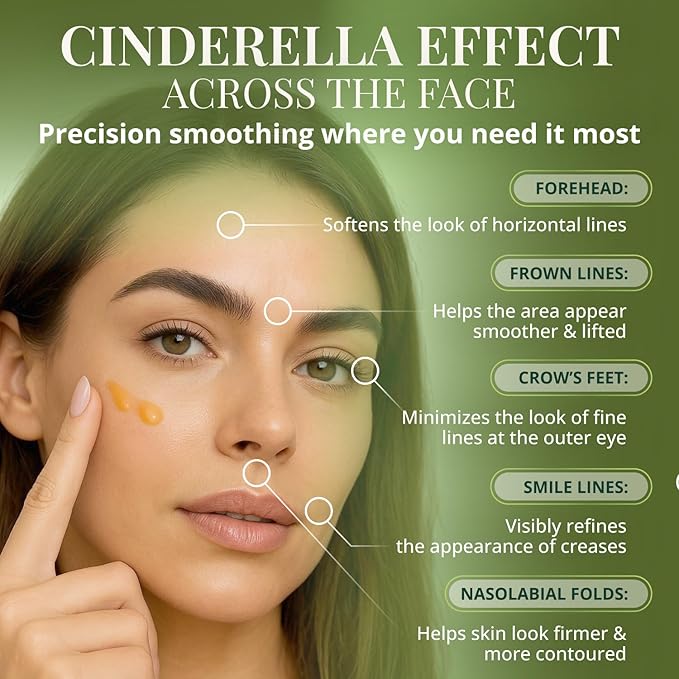 Instant Wrinkle Filler for Face, Lifting Cream for Eye and Face, Lift and Tightening Non-Invasive with Hyaluronic Acid, 24k Gold, Peptides and Vitamins for Youthful Appearance, 1.2 fl oz