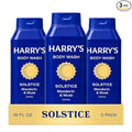Harry's Men's Body Wash - Solstice Scent - (3 Pack) 18 fl oz - Shower Gel for Men - No Parabens, Sulfates, or Dyes