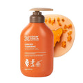 Turmeric Exfoliating Body Wash with Ginger & Centella, Gentle Shower Gel for Sensitive Skin, Moisturizing Deep Cleansing, Paraben Silicone Free, Spa Gifts for Women