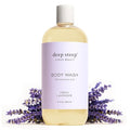 Deep Steep Fresh Lavender Body Wash, Hydrating Shower Gel with Hyaluronic Acid & Shea Butter for Sensitive Skin, Bodywash for Women & Men, 17 Fl Oz, 1-Pack