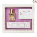 Lollia Relax Fragrance Story Gift Set – .16 fl. oz. Eau de Parfum & .33 oz. Petite Treat Handcreme – Lavender & Honey – Shea Butter Hand Cream for Women, Travel Size Perfume, Hand Lotion for Dry Hands