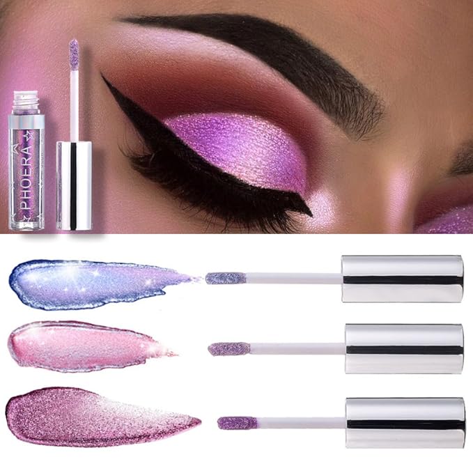 Liquid Eyeshadow, Waterproof Glitter Shimmer Sparkle Eye Stick Easy To Wear Long Lasting Eyeliner Eye Pencil Makeup Cosmetics(A105)