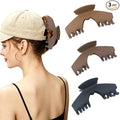3Pcs Large Trucker Hat Claw Clips for Women Hats Hair Clip for Baseball Cap Claw Clips for Thick Hair Hat Hairstyles, Gifts Hair Accessories