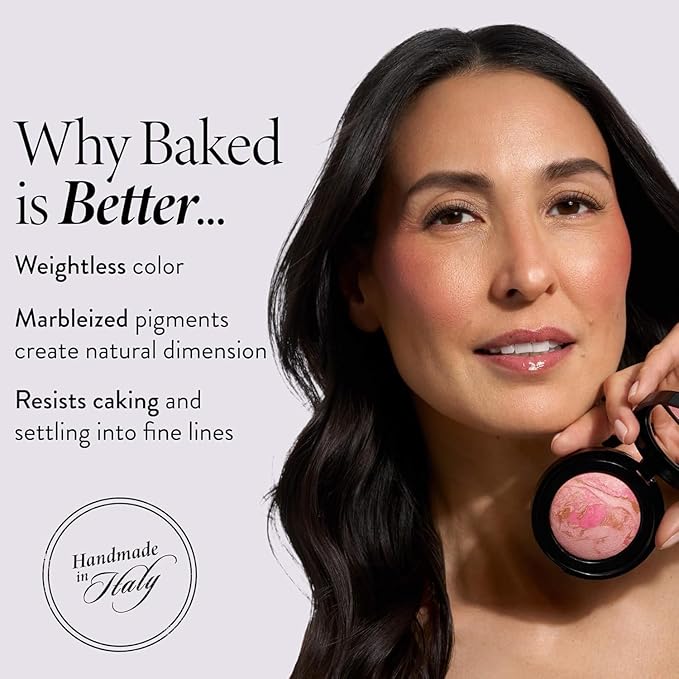 LAURA GELLER NEW YORK Baked Blush-n-Brighten Baked to Go - Tropic Hues - Travel Size Blush