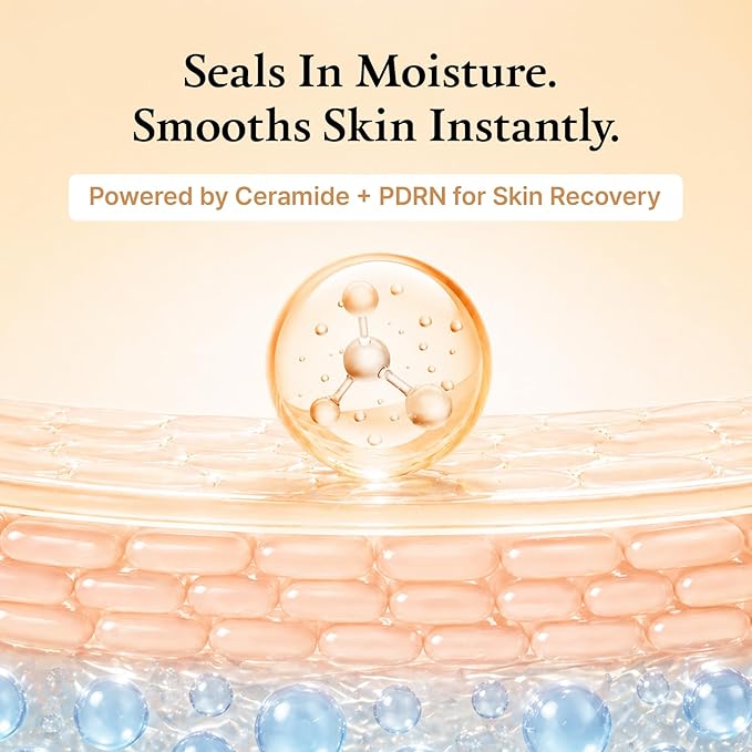 FULLY Rice Ceramide Moisture Sunscreen with PDRN, SPF 50 Broad Spectrum, Korean Sunscreen, For All Skin Types, No White Cast, Lightweight, Hydrating, Vegan, Korean Skin Care, 1.69 fl. oz.
