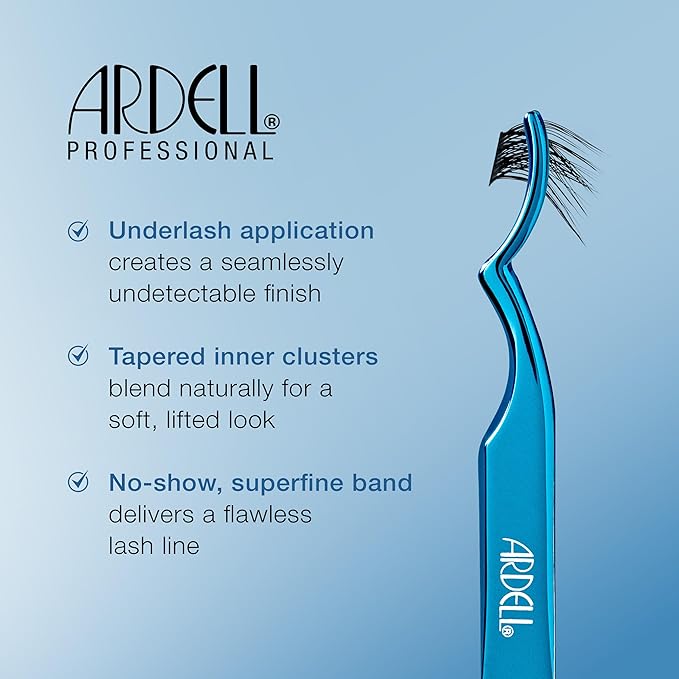 Ardell Seamless Underlash Extensions Wispies – Wispy Lash Clusters, Natural False Eyelashes Lash Extension, DIY Cluster Eyelash Extensions, 100 ct
