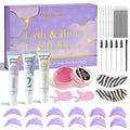 PERMANIA Eyes Open Korean Lash Lift Kit, Easy Use at Home for Eyelash Lifting with Detailed Instruction, Salon Results Instant