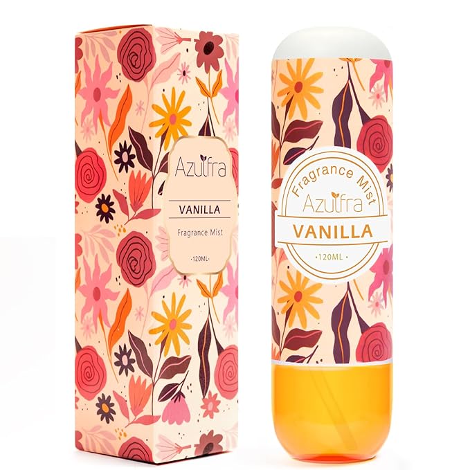 Azulfra Body Spray for Wowen, Vanilla body mist, 4 fl.oz Fragrance Mist