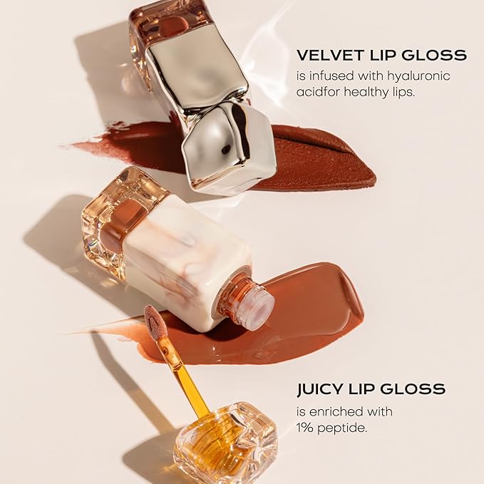 Mistine Makeup Velvet Lip Gloss Matte Lip Cream Liquid Lipstick Softening with Hyaluronic Acid Lip Tint, Non-Sticky Lightweight Lip Color V02 Pink Crush 0.1 fl oz