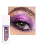 Glitter Liquid Eyeshadow, Chameleon Metallic Long-Lasting Eye Shadow, Holographic Multichrome Shimmer Eyeshadow, Colorful High Pigment Liquid Eye Shadow,Glow in the Dark Party Makeup Gift for Women-05