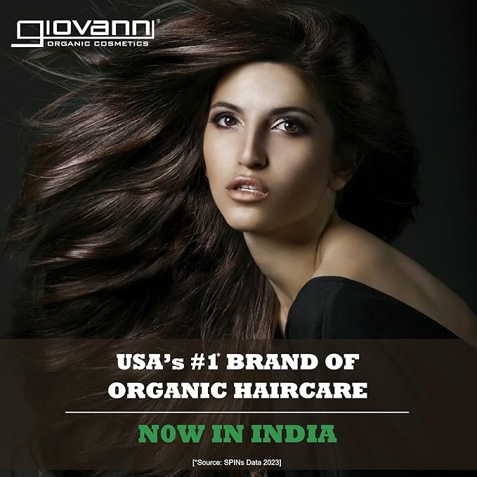 GIOVANNI 2chic Ultra-Sleek Shampoo, 8.5 oz. - Brazilian Phyto-Keratin & Moroccan Argan Oil, Anti-Frizz Formula, Coconut, Shea Butter, Pro-Vitamin B5, Color Safe, Paraben Free