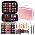 Color Nymph Makeup for Teens with Reusable Pink Handbag, All In One Girls Makeup Sets Makeup Kits for Girls Women with Eyeshadow Blushes Bronzer Highlighter Lipgloss