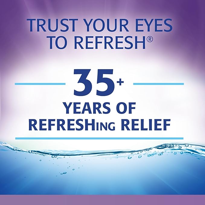 Refresh Optive Gel Drops Lubricant Eye Gel For Dry Eyes, 0.33 Oz Sterile