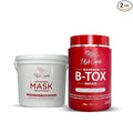 I Belli Capelli Ravenna B-tox Repair Kit - Hair B-tox Treatment Formaldehyde-Free + Hair Mask for Damaged Hair - Straightening, Intense Shine & Moisture for All Hair Types (2-Pack)