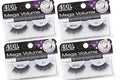 Ardell Mega Volume Lashes False Eyelashes 250 - Human Hair, Dramatic Full Strip Fluffy Wispy for a Glamorous Look, Black, 4 Pairs