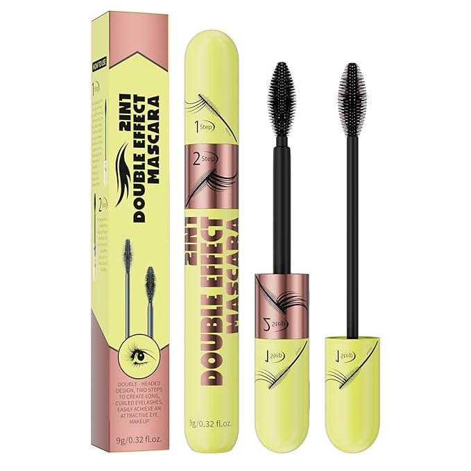 Tubing Mascara in Brown - Waterproof, Washable and No Smudge Formula for Voluminous, Long and Soft Lashes with Lash Prime Benefits (Brown*1)