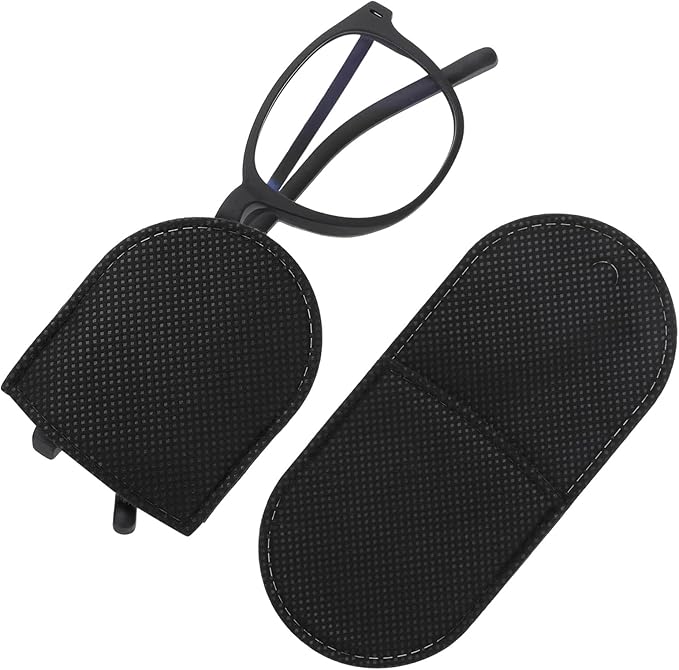Ouligay 6pcs Glasses Eye Patch Black Eye Patch Reusable Lazy Eye Patch Adult Medical Eye Patches for Adults to Treat Lazy Eye Amblyopia Strabismus
