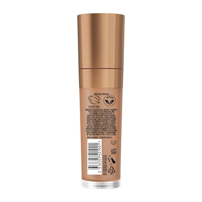Rimmel Multi-Tasker Better Than Filters, 004 Light Medium, Face Primer, Glow Booster and Highlighter, Vegan Formula, Anti-Ageing Benefits, Light-Reflecting Pigments, Giant Soft-Touch Wand, 1oz