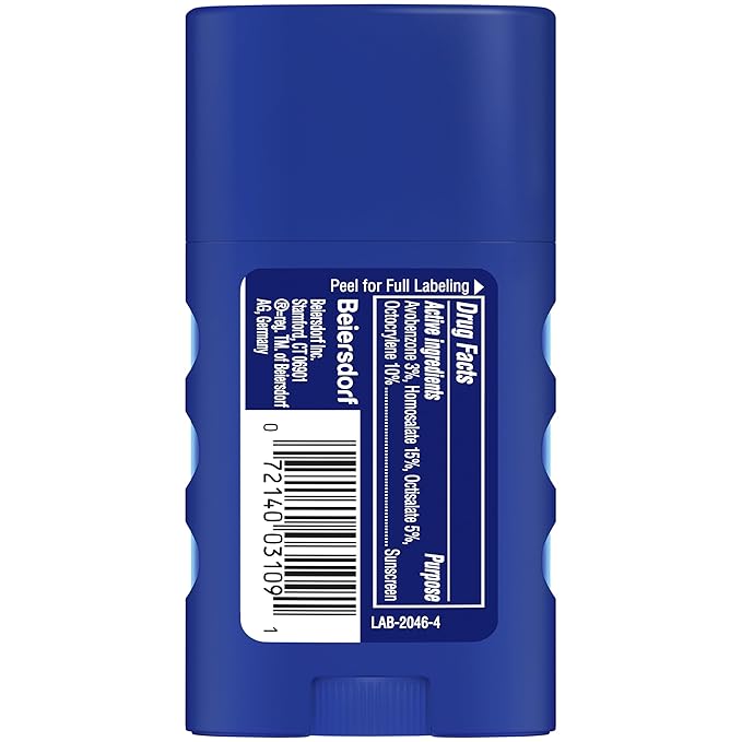 Coppertone Sport Sunscreen Stick SPF 40, Stick Sunscreen for Face and Body, Water Resistant, Travel Size, 1.5 Oz