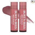Burt's Bees Lip Tint Balm with Long Lasting 2 in 1 Duo Tinted Balm Formula, Color Infused with Deeply Hydrating Shea Butter for a Natural Looking Buildable Finish, Fiery Red Dahlia (16-Pack)