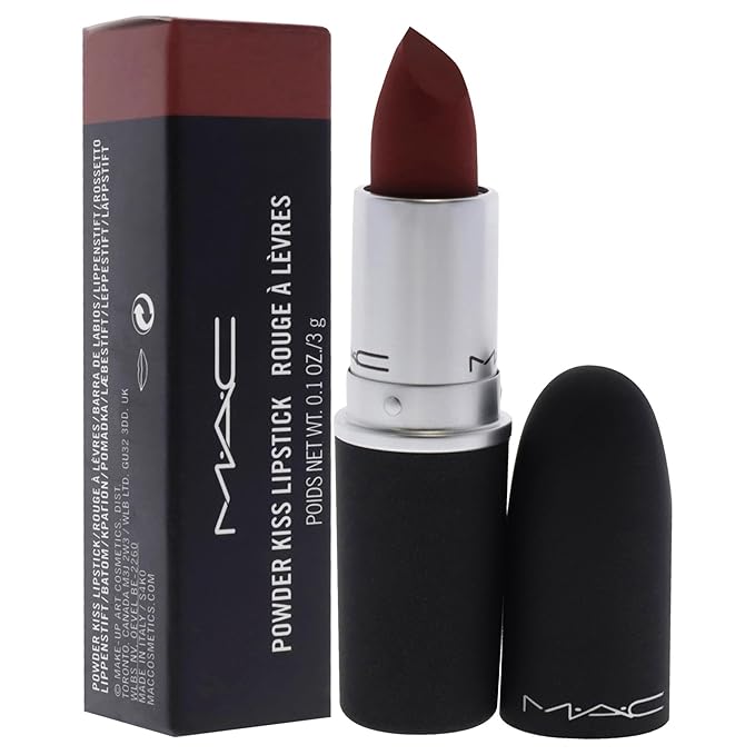 MAC Powder Kiss Lipstick - 926 Dubonnet Buzz Lipstick Women 0.1 oz