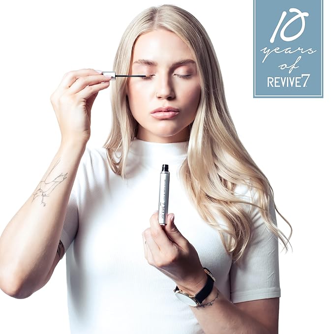 The Original Revive7 Revitalizing Lash Serum for Eyelash Thickness - Eyelash Serum Brow Enhancer Eyelash Eyebrow - Lash Enhanced Formula for Longer, Full and Thicker Natural Eyelash (5 ml)