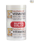 Fruit of the Earth Vitamin-E Cream 4 Ounce Jar - 2 pack