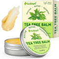 ABOUME Tea Tree Oil Balm, Tea Tree Balm Help Dry, Itchy & Fungal-Prone Skin, Soothing Moisturizing Balm Suitable for Feet, Heels, Hands & Body, Natural Formula, 60g (1PCS)