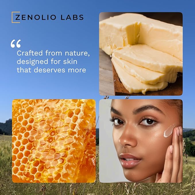 Beef Tallow for Skin Face - Tallow and Honey Balm for Face - Whipped Grass-Fed Moisturizer with Raw Honey & Beeswax - Hydrating Body Cream for Dry, Cracked and Sensitive Skin