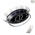 Lashify Curl 12mm Gossamer Eyelash Extensions Refill, Truffle Color, DIY False Lashes for a Natural Look