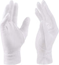 Moisturizing Gloves for Dry Hands Overnight, Selizo 3 Pairs 100 Percent White Cotton Gloves for Women Eczema, Hand Moisturizer Sleeping Spa Gloves for Eczema Dry Hands