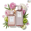Fine'ry Flower Bed Eau De Parfum & Body Mist Gift Set | Floral & Sweet Notes Of Lush Peony & Green Apple | Fine Mist Spray & Perfume For Women | Fragrance Layering Duo (2oz + 5oz)