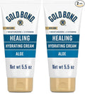 Gold Bond Healing Skin Therapy Lotion with aloe 5.5 oz., Non-Greasy & Hypoallergenic (Pack of 2)