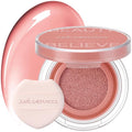 JUNG SAEM MOOL Artist Cushion Blush | Easy to Blend with Puff, Buildable Liquid Blush for Cheeks with a Natural & Dewy Finish, Korean Makeup (Dewy | Coral Halo)