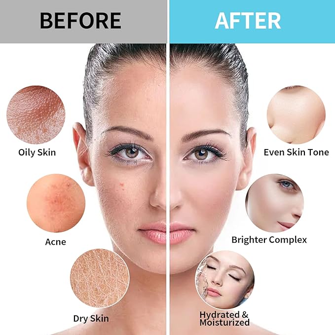 Jelly Mask for facials, Facial Skin Care- Peel-Off Jelly Mask Set, Face Mask For Instant Hydration, Vegan Peel Off Face Mask, For Moisturizing, Smoothing (Fresh Mint)