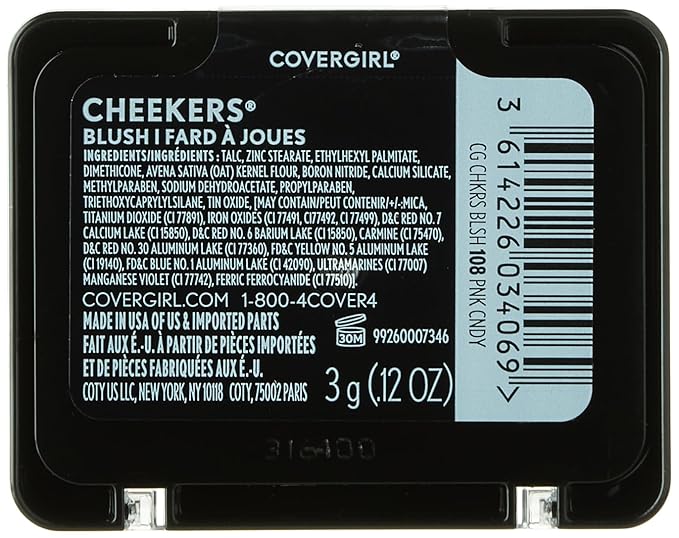 COVERGIRL - Cheekers Blush, Soft, blendable, lightweight formula, easy & natural look, 100% Cruelty-Free (Pack of 2)
