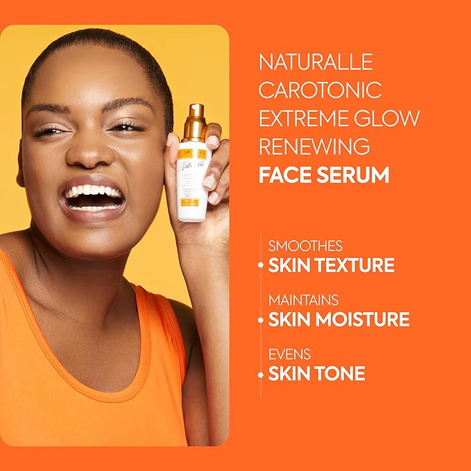 Makari Naturalle Carotonic Extreme Brightening Serum SPF15 (1.7 oz) 2-Pack | Helps Improve the Look of Blemishes & Uneven Areas | Brightening & Smoothing Serum with Antioxidant Support