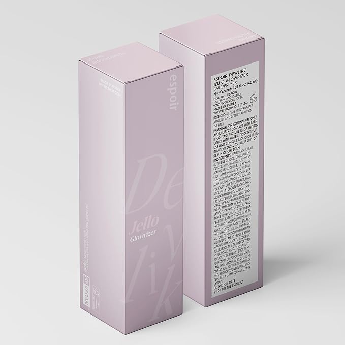 Espoir Glowrizer Face Primer | Hydrating & Moisturizing Makeup Base with Hyaluronic Acid & Niacinamide, All Skin Types, Perfect for Glow and Radiant Look, Festival Essentials, 1.35 fl. Oz