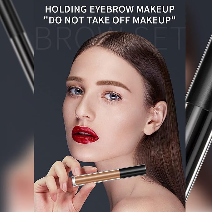 DAGEDA Light Brown Eyebrow Setting Gel, Brow Fix Gel, Waterproof And Sweat-Proof Eyebrow Repair Liquid Brows Styling Beauty Salon Home Use Makeup