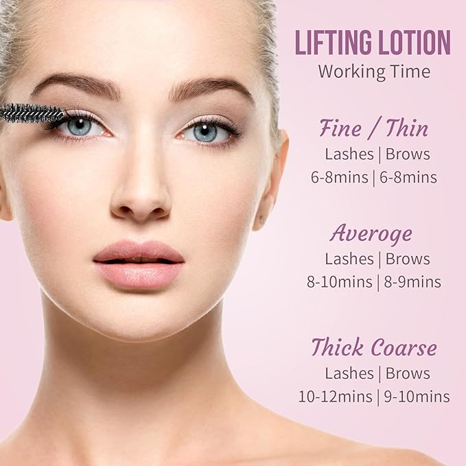 PERMANIA Lifting Lotion, 10 ml Tube Design Salon Grade for Lash Lift and Brow Lamination Beauty Treatments (only lifting lotion)