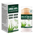 Urea 60% Cream with 2% Salicylic Acid – Maximum Strength Foot, Hand and Elbow Cream for Dry, Cracked Skin, Toenail Softening with Aloe Vera,Tea Tree & Jojoba Oil 2.65 oz.
