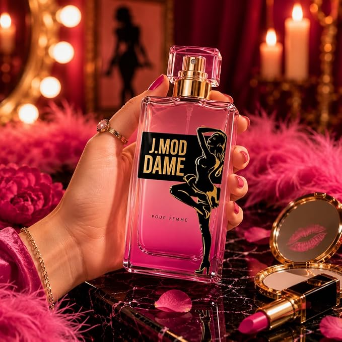 La Dame Pour Femme Eau de Parfum for Women - Floral Perfume with Orange, Grenadine and Rose - Long Lasting Unconventional French Fragrance Spray, 3.4 Fl Oz / 100 ml