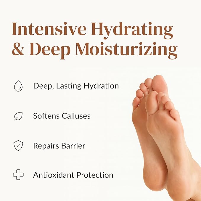 Epielle Hydrating & Moisturizing Hand & Foot Masks, Relieve and Soften Dry, Rough Skin, Self Care Gifts for Women, Spa Kit, Mothers Day Gifts, 6 Moisturizing Gloves & 6 Moisturizing Socks