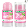 2 Pack Urea Cream 60% Plus Salicylic Acid 2% Foot Balm Stick for Dry Cracked/Chapped Heel, Skinned knees, Hand Intensively Hydration/Moisturization, Callus Removal/Softening/Soothing-Peach Scent|40g