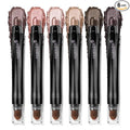 LUXAZA PRO Pink Eyeshadow Stick Makeup 6PCS Set, Light Metallic Shimmer Cream Eye Shadow Eyeliner Brightener Pencil Crayon - PINK OCEAN